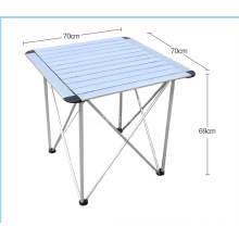 Outdoor Camping Folding Tables and Chairs Aluminum Table, Small Portable Table